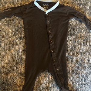 0-3 month Kickee Pants footie pajamas